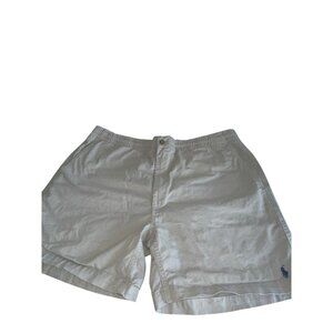 Polo Ralph Lauren Shorts Men's XL Classic Fit 6" Drawstring Pony Beige